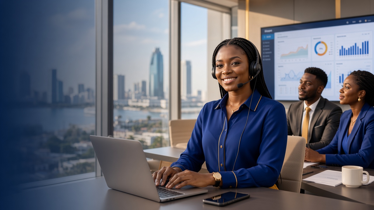 Richlance customer support representative ready to assist you.