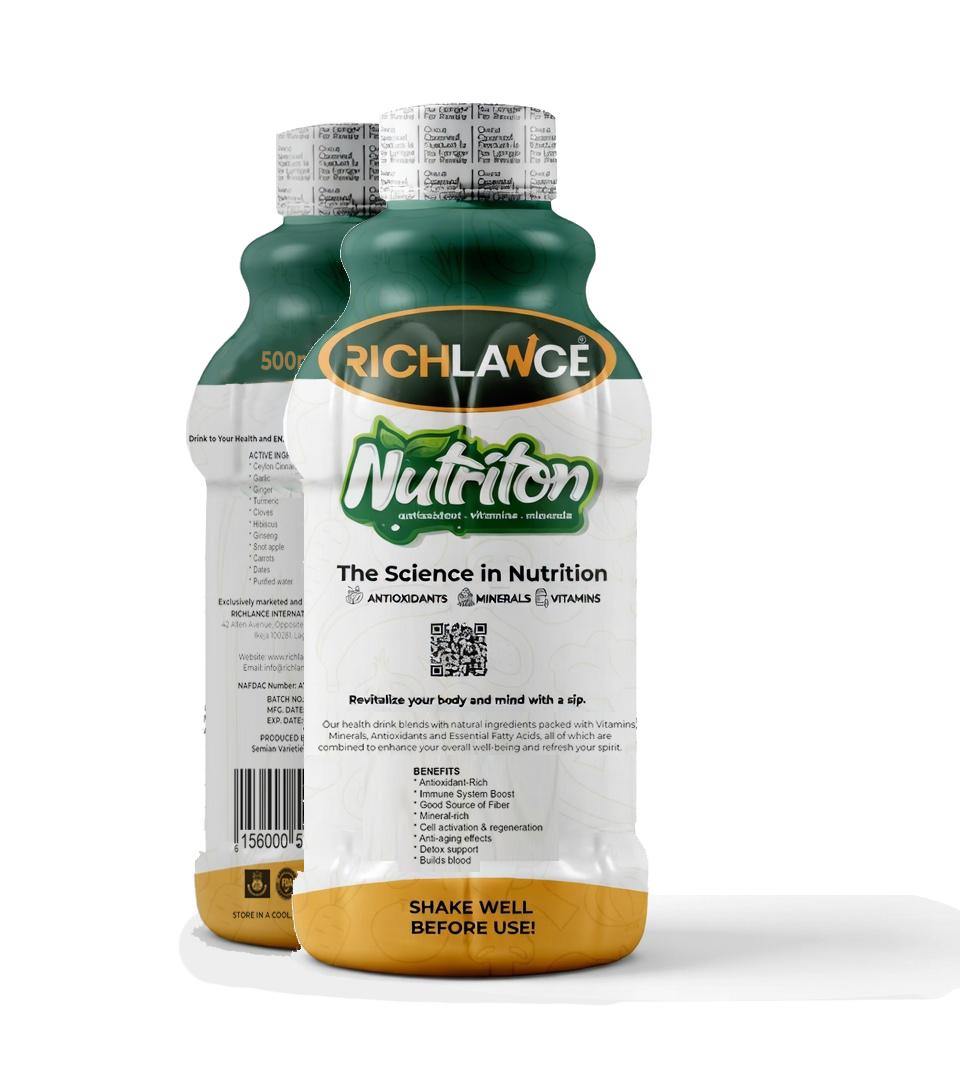 Nutriton product packaging